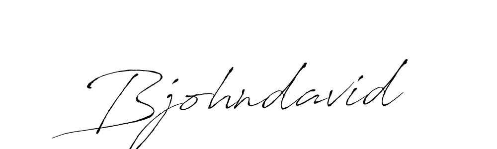 Create a beautiful signature design for name Bjohndavid. With this signature (Antro_Vectra) fonts, you can make a handwritten signature for free. Bjohndavid signature style 6 images and pictures png