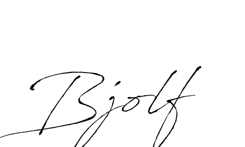 Antro_Vectra is a professional signature style that is perfect for those who want to add a touch of class to their signature. It is also a great choice for those who want to make their signature more unique. Get Bjolf name to fancy signature for free. Bjolf signature style 6 images and pictures png