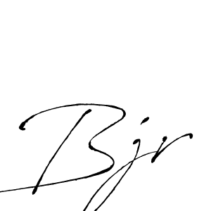 You should practise on your own different ways (Antro_Vectra) to write your name (Bjr) in signature. don't let someone else do it for you. Bjr signature style 6 images and pictures png