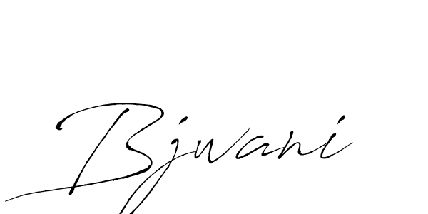 How to make Bjwani name signature. Use Antro_Vectra style for creating short signs online. This is the latest handwritten sign. Bjwani signature style 6 images and pictures png