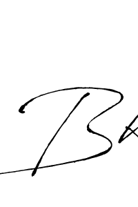 You should practise on your own different ways (Antro_Vectra) to write your name (Bk) in signature. don't let someone else do it for you. Bk signature style 6 images and pictures png