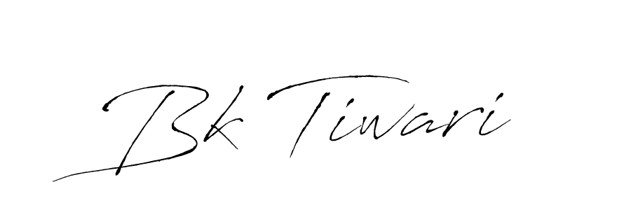 The best way (Antro_Vectra) to make a short signature is to pick only two or three words in your name. The name Bk Tiwari include a total of six letters. For converting this name. Bk Tiwari signature style 6 images and pictures png