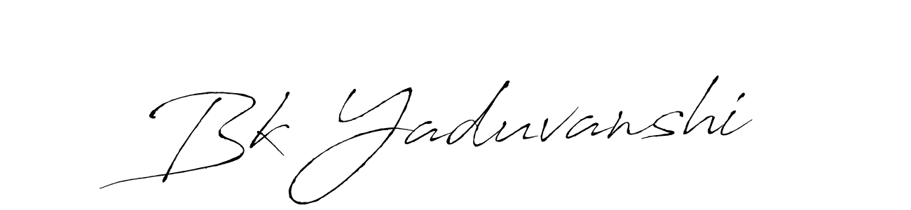 You can use this online signature creator to create a handwritten signature for the name Bk Yaduvanshi. This is the best online autograph maker. Bk Yaduvanshi signature style 6 images and pictures png