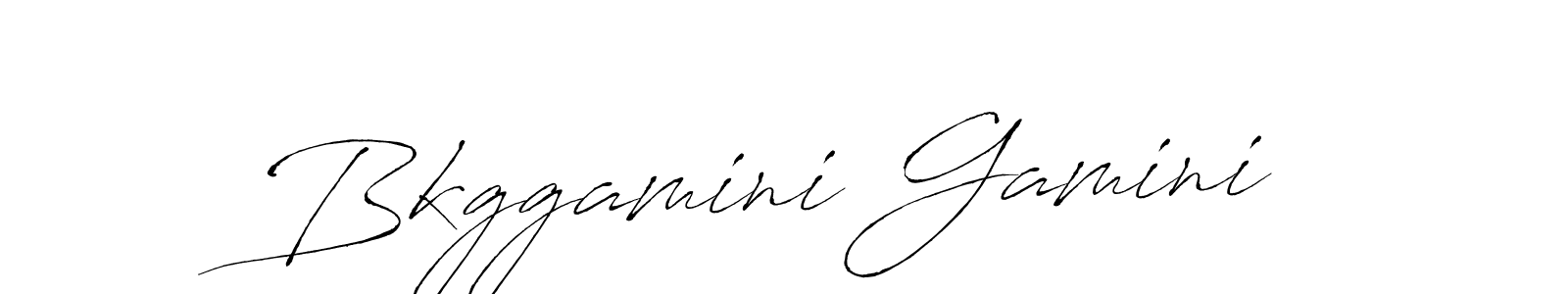 if you are searching for the best signature style for your name Bkggamini Gamini. so please give up your signature search. here we have designed multiple signature styles  using Antro_Vectra. Bkggamini Gamini signature style 6 images and pictures png