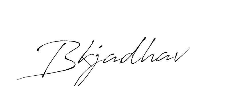 It looks lik you need a new signature style for name Bkjadhav. Design unique handwritten (Antro_Vectra) signature with our free signature maker in just a few clicks. Bkjadhav signature style 6 images and pictures png