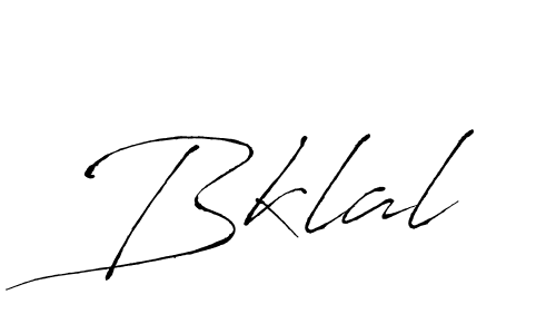 The best way (Antro_Vectra) to make a short signature is to pick only two or three words in your name. The name Bklal include a total of six letters. For converting this name. Bklal signature style 6 images and pictures png