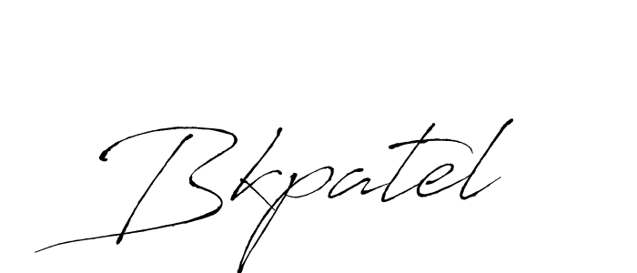 You should practise on your own different ways (Antro_Vectra) to write your name (Bkpatel) in signature. don't let someone else do it for you. Bkpatel signature style 6 images and pictures png