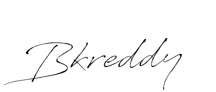 Make a beautiful signature design for name Bkreddy. With this signature (Antro_Vectra) style, you can create a handwritten signature for free. Bkreddy signature style 6 images and pictures png