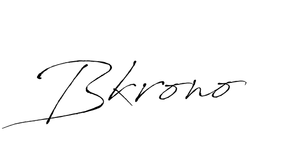 Best and Professional Signature Style for Bkrono. Antro_Vectra Best Signature Style Collection. Bkrono signature style 6 images and pictures png