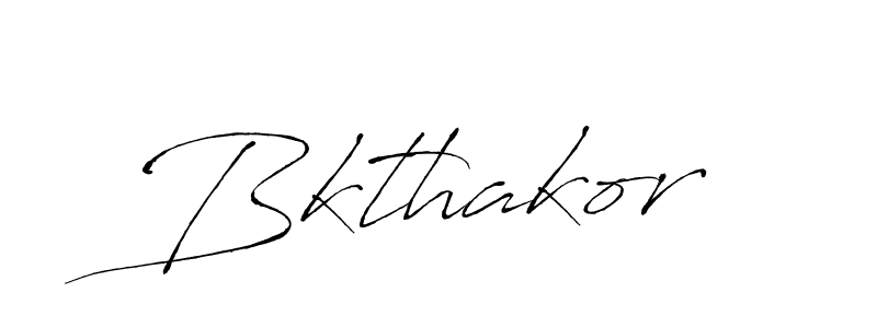 Also we have Bkthakor name is the best signature style. Create professional handwritten signature collection using Antro_Vectra autograph style. Bkthakor signature style 6 images and pictures png