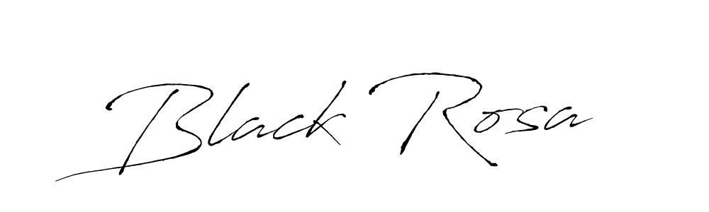 Black Rosa stylish signature style. Best Handwritten Sign (Antro_Vectra) for my name. Handwritten Signature Collection Ideas for my name Black Rosa. Black Rosa signature style 6 images and pictures png