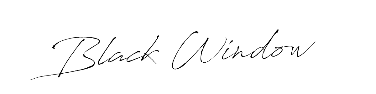 You should practise on your own different ways (Antro_Vectra) to write your name (Black Window) in signature. don't let someone else do it for you. Black Window signature style 6 images and pictures png