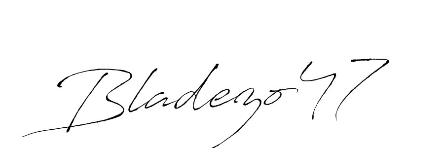 Create a beautiful signature design for name Bladezo47. With this signature (Antro_Vectra) fonts, you can make a handwritten signature for free. Bladezo47 signature style 6 images and pictures png