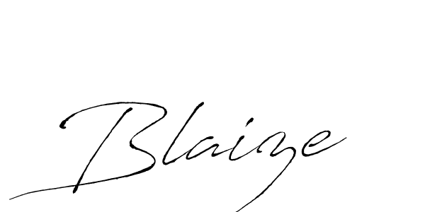 Design your own signature with our free online signature maker. With this signature software, you can create a handwritten (Antro_Vectra) signature for name Blaize. Blaize signature style 6 images and pictures png