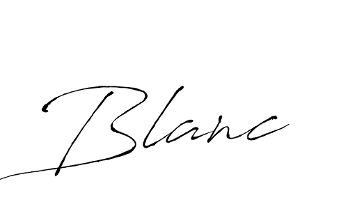 Create a beautiful signature design for name Blanc. With this signature (Antro_Vectra) fonts, you can make a handwritten signature for free. Blanc signature style 6 images and pictures png