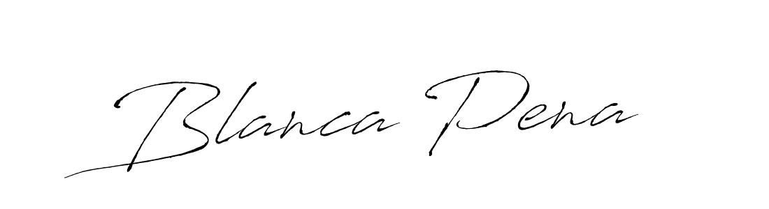 You can use this online signature creator to create a handwritten signature for the name Blanca Pena. This is the best online autograph maker. Blanca Pena signature style 6 images and pictures png