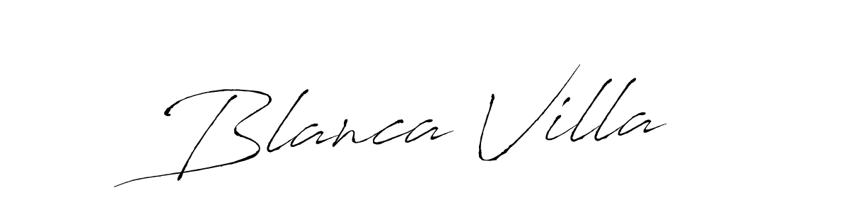 The best way (Antro_Vectra) to make a short signature is to pick only two or three words in your name. The name Blanca Villa include a total of six letters. For converting this name. Blanca Villa signature style 6 images and pictures png