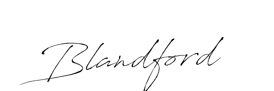 Create a beautiful signature design for name Blandford. With this signature (Antro_Vectra) fonts, you can make a handwritten signature for free. Blandford signature style 6 images and pictures png