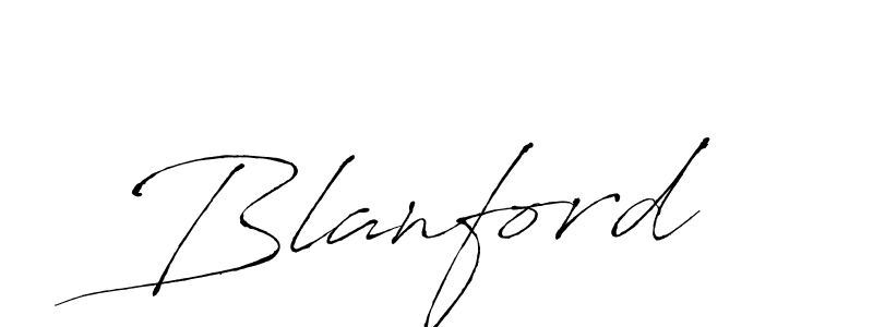 Use a signature maker to create a handwritten signature online. With this signature software, you can design (Antro_Vectra) your own signature for name Blanford. Blanford signature style 6 images and pictures png