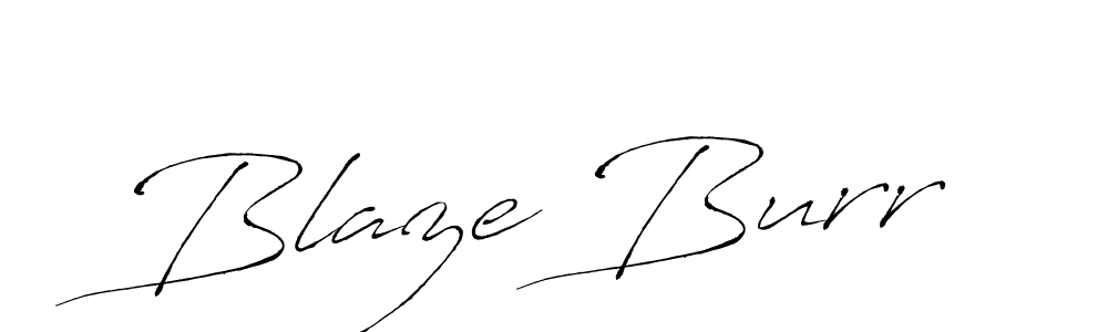 Design your own signature with our free online signature maker. With this signature software, you can create a handwritten (Antro_Vectra) signature for name Blaze Burr. Blaze Burr signature style 6 images and pictures png