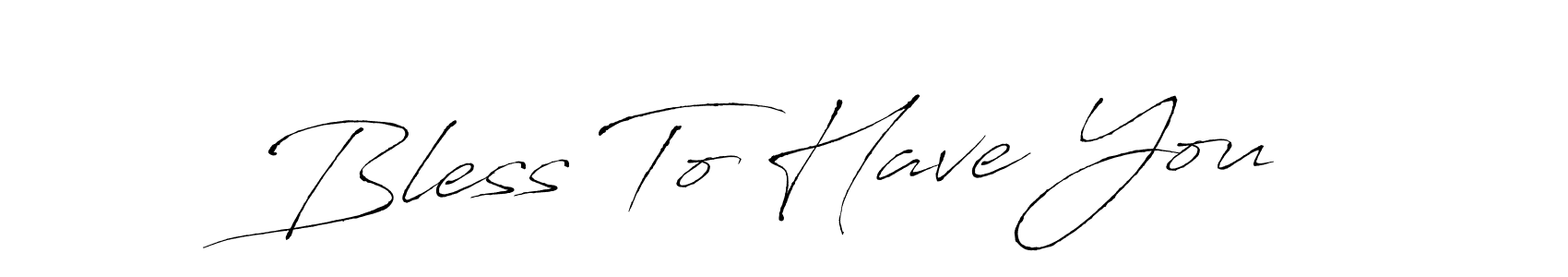 Make a beautiful signature design for name Bless To Have You. Use this online signature maker to create a handwritten signature for free. Bless To Have You signature style 6 images and pictures png