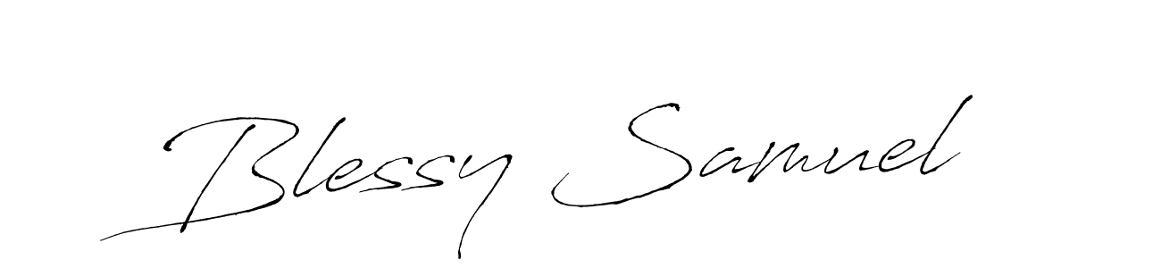 You can use this online signature creator to create a handwritten signature for the name Blessy Samuel. This is the best online autograph maker. Blessy Samuel signature style 6 images and pictures png