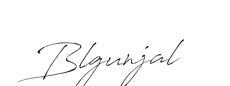 How to make Blgunjal signature? Antro_Vectra is a professional autograph style. Create handwritten signature for Blgunjal name. Blgunjal signature style 6 images and pictures png