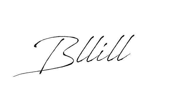 How to Draw Bllill signature style? Antro_Vectra is a latest design signature styles for name Bllill. Bllill signature style 6 images and pictures png