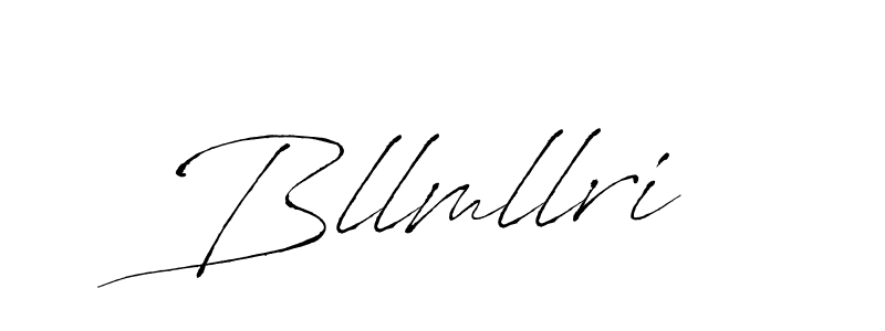 Bllmllri stylish signature style. Best Handwritten Sign (Antro_Vectra) for my name. Handwritten Signature Collection Ideas for my name Bllmllri. Bllmllri signature style 6 images and pictures png