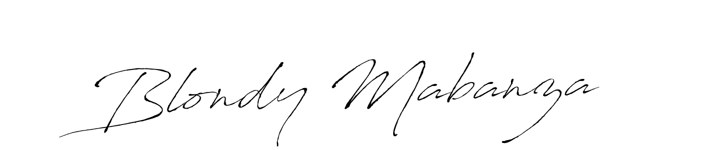 Use a signature maker to create a handwritten signature online. With this signature software, you can design (Antro_Vectra) your own signature for name Blondy Mabanza. Blondy Mabanza signature style 6 images and pictures png