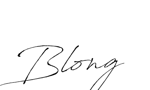 Use a signature maker to create a handwritten signature online. With this signature software, you can design (Antro_Vectra) your own signature for name Blong. Blong signature style 6 images and pictures png