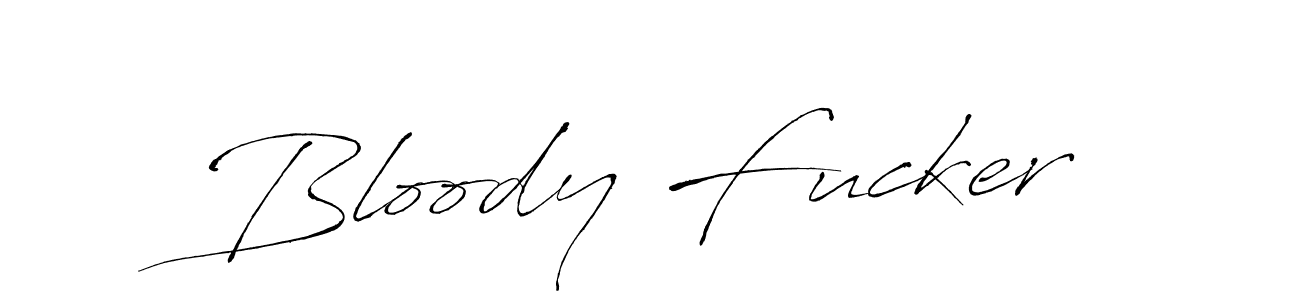 How to make Bloody Fucker name signature. Use Antro_Vectra style for creating short signs online. This is the latest handwritten sign. Bloody Fucker signature style 6 images and pictures png