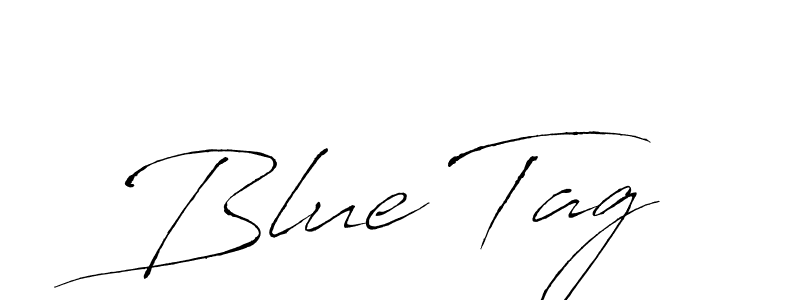 Create a beautiful signature design for name Blue Tag. With this signature (Antro_Vectra) fonts, you can make a handwritten signature for free. Blue Tag signature style 6 images and pictures png