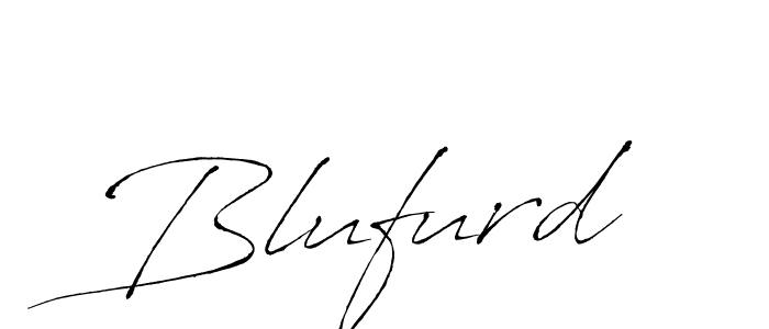 How to make Blufurd signature? Antro_Vectra is a professional autograph style. Create handwritten signature for Blufurd name. Blufurd signature style 6 images and pictures png