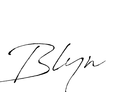 The best way (Antro_Vectra) to make a short signature is to pick only two or three words in your name. The name Blyn include a total of six letters. For converting this name. Blyn signature style 6 images and pictures png