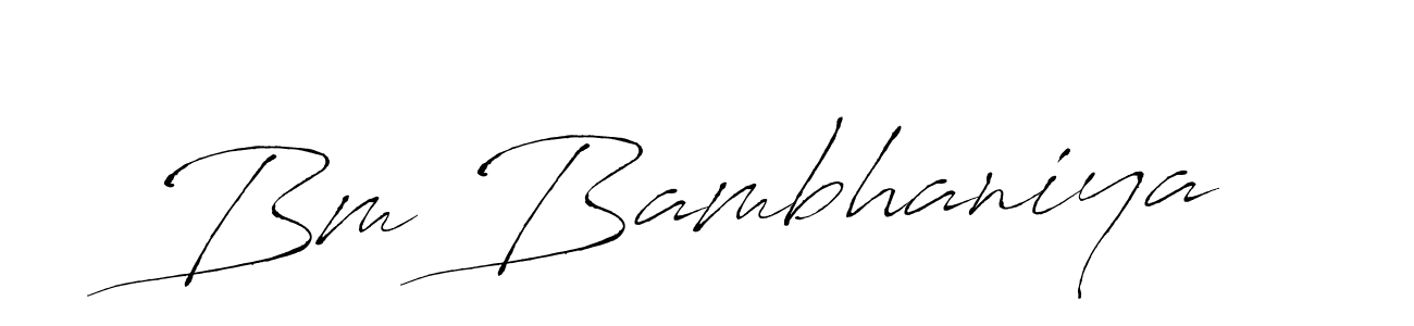 You can use this online signature creator to create a handwritten signature for the name Bm Bambhaniya. This is the best online autograph maker. Bm Bambhaniya signature style 6 images and pictures png