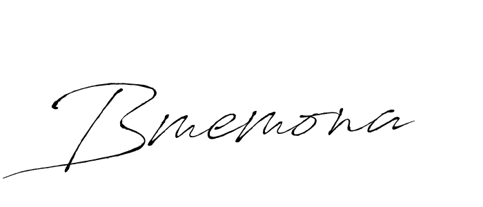 Create a beautiful signature design for name Bmemona. With this signature (Antro_Vectra) fonts, you can make a handwritten signature for free. Bmemona signature style 6 images and pictures png