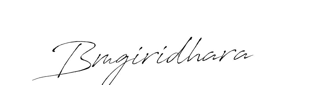 The best way (Antro_Vectra) to make a short signature is to pick only two or three words in your name. The name Bmgiridhara include a total of six letters. For converting this name. Bmgiridhara signature style 6 images and pictures png