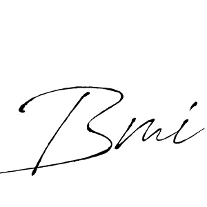 How to make Bmi name signature. Use Antro_Vectra style for creating short signs online. This is the latest handwritten sign. Bmi signature style 6 images and pictures png