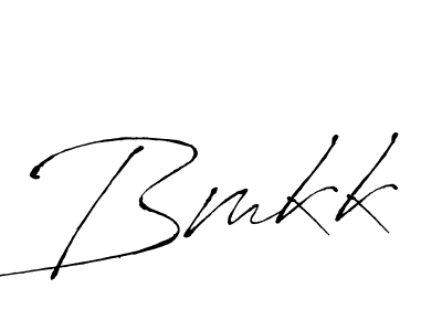 Use a signature maker to create a handwritten signature online. With this signature software, you can design (Antro_Vectra) your own signature for name Bmkk. Bmkk signature style 6 images and pictures png