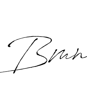 Bmn stylish signature style. Best Handwritten Sign (Antro_Vectra) for my name. Handwritten Signature Collection Ideas for my name Bmn. Bmn signature style 6 images and pictures png