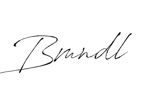 Also we have Bmndl name is the best signature style. Create professional handwritten signature collection using Antro_Vectra autograph style. Bmndl signature style 6 images and pictures png