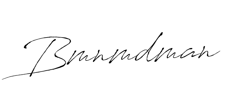 The best way (Antro_Vectra) to make a short signature is to pick only two or three words in your name. The name Bmnmdman include a total of six letters. For converting this name. Bmnmdman signature style 6 images and pictures png