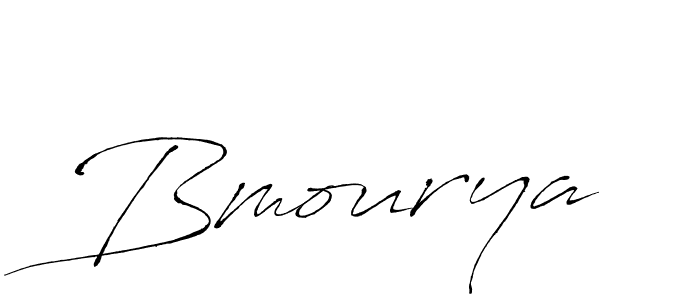 Bmourya stylish signature style. Best Handwritten Sign (Antro_Vectra) for my name. Handwritten Signature Collection Ideas for my name Bmourya. Bmourya signature style 6 images and pictures png