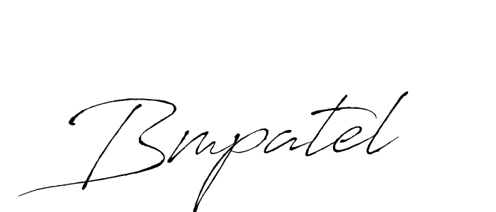 Also You can easily find your signature by using the search form. We will create Bmpatel name handwritten signature images for you free of cost using Antro_Vectra sign style. Bmpatel signature style 6 images and pictures png