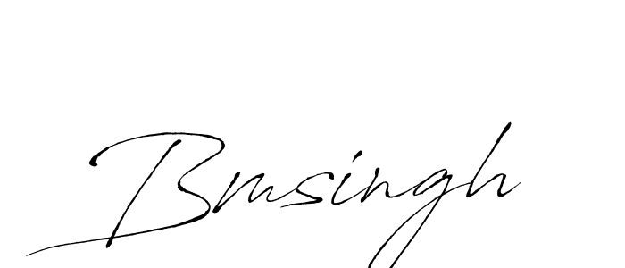 Also we have Bmsingh name is the best signature style. Create professional handwritten signature collection using Antro_Vectra autograph style. Bmsingh signature style 6 images and pictures png