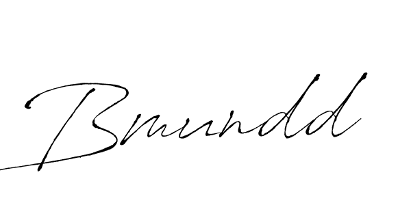 if you are searching for the best signature style for your name Bmundd. so please give up your signature search. here we have designed multiple signature styles  using Antro_Vectra. Bmundd signature style 6 images and pictures png