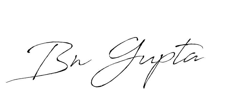 Also we have Bn Gupta name is the best signature style. Create professional handwritten signature collection using Antro_Vectra autograph style. Bn Gupta signature style 6 images and pictures png