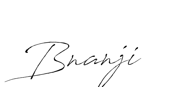 How to Draw Bnanji signature style? Antro_Vectra is a latest design signature styles for name Bnanji. Bnanji signature style 6 images and pictures png