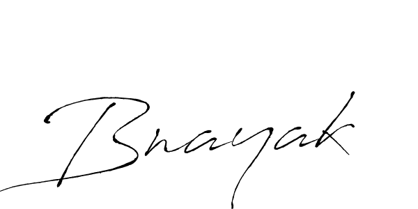 Also we have Bnayak name is the best signature style. Create professional handwritten signature collection using Antro_Vectra autograph style. Bnayak signature style 6 images and pictures png